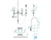 Scheme Bath mixer THG COLLECTION "O" G4P.112BSG Contemporary / Modern