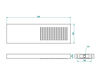 Scheme Wall mounted shower head THG Sélection G00.490 Minimalism / High-Tech