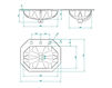 Scheme Built-in wash basin THG All styles GB2.4/1 G02 Contemporary / Modern
