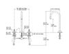 Scheme Wash basin mixer Triton Kohler 2015 K-7304-KE-CP Contemporary / Modern