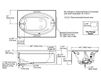 Scheme Hydromassage bathtub Windward Kohler 2015 K-1112-GLA-0 Contemporary / Modern