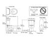 Scheme Floor mounted toilet Wellworth Kohler 2015 K-3977-RA-0 Contemporary / Modern