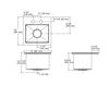 Scheme Countertop wash basin Vault Kohler 2015 K-3840-2-NA Contemporary / Modern