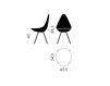 Scheme Chair DROP Fritz Hansen A/S 2016 3110 Contemporary / Modern