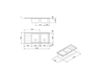 Scheme Countertop wash basin Estel Group Smart Office LD116S Contemporary / Modern