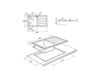 Scheme Countertop wash basin Estel Group Smart Office LD861D Contemporary / Modern