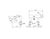 Scheme Bath mixer Stella Bamboo Bamboo 3267RG Contemporary / Modern