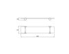Scheme Bathroom shelf Stella Lucilla Lucilla 1065 Contemporary / Modern