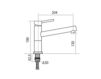 Scheme Kitchen mixer Quadrodesign 2016 264 Contemporary / Modern