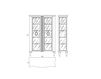 Scheme Glass case Llass AGORA 11200 Art Deco / Art Nouveau