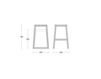Scheme Bar stool Imperial Line 2017 SG08H65-01 Contemporary / Modern
