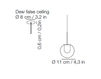 Scheme Light DEW Kundalini 2017 0451291C Minimalism / High-Tech