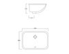 Scheme Countertop wash basin Art Ceram 2017 NTL001 Contemporary / Modern