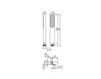 Scheme Wall mounted shower head Palazzani 2017 9910C710G Contemporary / Modern