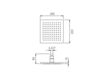 Scheme Shower head 99268710 Silver Scheme Shower head Palazzani 2017 99268710 Contemporary / Modern
