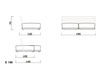 Scheme Sofa WALL  Biesse 2011-2012 E 195 Loft / Fusion / Vintage / Retro