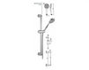 Scheme Shower bar Palazzani Docce 9920H4 Contemporary / Modern