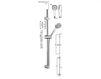 Scheme Shower bar Palazzani Docce 9920N2 Contemporary / Modern