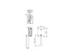 Scheme touch sensor for urinal 00E606 Silver Scheme touch sensor for urinal Palazzani Elettronico 00E606 Contemporary / Modern