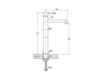 Scheme Wash basin mixer Ritmonio 2017 E0BA0129LCRL Contemporary / Modern