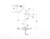 Scheme Wash basin mixer Ritmonio 2017 PR38AF201CRL Contemporary / Modern