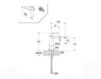 Scheme Wash basin mixer Ritmonio 2017 PR37AA201CRL Contemporary / Modern