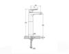 Scheme Wash basin mixer Ritmonio 2017 Z0BAD025CRL Contemporary / Modern