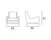 Scheme Chair Renoir Atelier do Estofo Tech Specs - Index Renoir ARMCHAIRS Contemporary / Modern