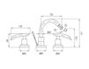 Scheme Bidet mixer Graff TRANQUILITY 2155500 Minimalism / High-Tech