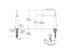 Scheme Wash basin mixer Composed Kohler 2017 K-73053-4-CP Contemporary / Modern