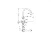 Scheme Tap Costa L 20393001 Silver Scheme Tap Costa L Grohe 2016 20393001 Contemporary / Modern