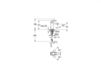 Scheme Wash basin mixer Eurocube Grohe 2016 23131000 Contemporary / Modern