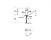 Scheme Wash basin mixer Eurosmart Cosmopolitan Grohe 2016 2337600E Contemporary / Modern