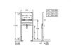 Scheme Framework for plumbing installation Rapid SL Grohe 2016 38557001 Contemporary / Modern