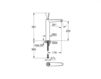 Scheme Wash basin mixer Eurodisc Joystick Grohe 2016 23428000 Contemporary / Modern