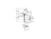 Scheme Wash basin mixer Eurostyle 2015 Grohe 2016 23374LS3 Contemporary / Modern