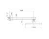 Scheme Wall mounted shower head Newform O'RAMA 67797 Contemporary / Modern
