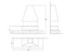 Scheme Wood burning fireplace GOTEBORG Gruppo Piazzetta Spa 2018 P18027240 Contemporary / Modern
