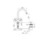 Scheme Wash basin mixer Mamoli Epoca 44360725E151