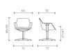 Scheme Chair Manerba spa 2018 ST121C02R Contemporary / Modern
