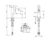 Scheme Bidet mixer Bongio PROJECT 68522CRPR