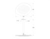 Scheme Ceiling mounted shower head FIR Synergy Showers 93.7098.8.10.00