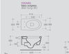 Scheme Wall mounted toilet Vitruvit Collection/young YOUVAS Contemporary / Modern