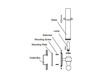 Scheme Wall light Hudson Valley Lighting Standard 650-PN Contemporary / Modern