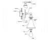 Scheme Bracket Hudson Valley Lighting Standard 4502-PN Contemporary / Modern