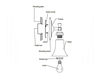 Scheme Bracket Hudson Valley Lighting Standard 1171-SN Contemporary / Modern