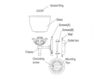 Scheme Wall light Hudson Valley Lighting Standard 5803-PN Contemporary / Modern
