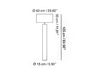 Scheme Floor lamp Home switch Home 2012 SA83PL Contemporary / Modern