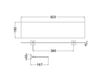 Scheme Shelf Olympia Ceramica Impero Rg0409 Contemporary / Modern