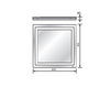 Scheme Mirror CASTORE Monteleone Mirrors 1.04.105L4N Contemporary / Modern